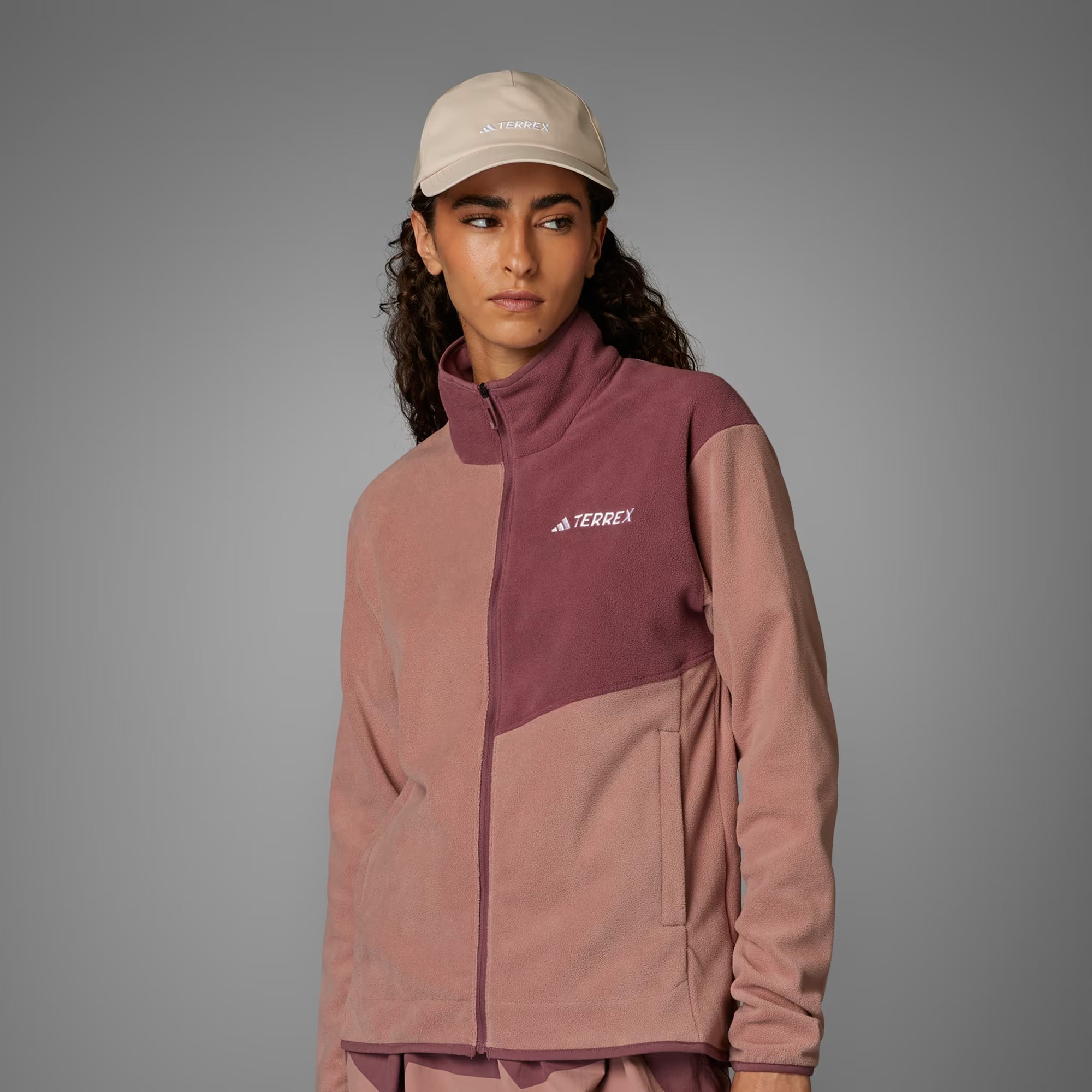 CHAQUETA TERREX MULTI CIERRE FRONTAL ALGODÓN PERCHADO